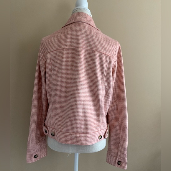 Bagatelle Shacket Blush and Cream Jacket - Picture 2 of 11